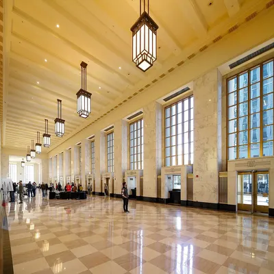 Chicago's Old Main Post Office interior