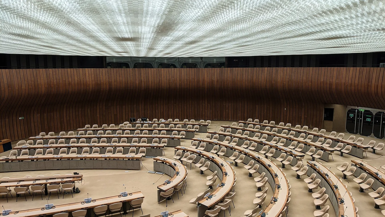 United Nations Geneva conference room