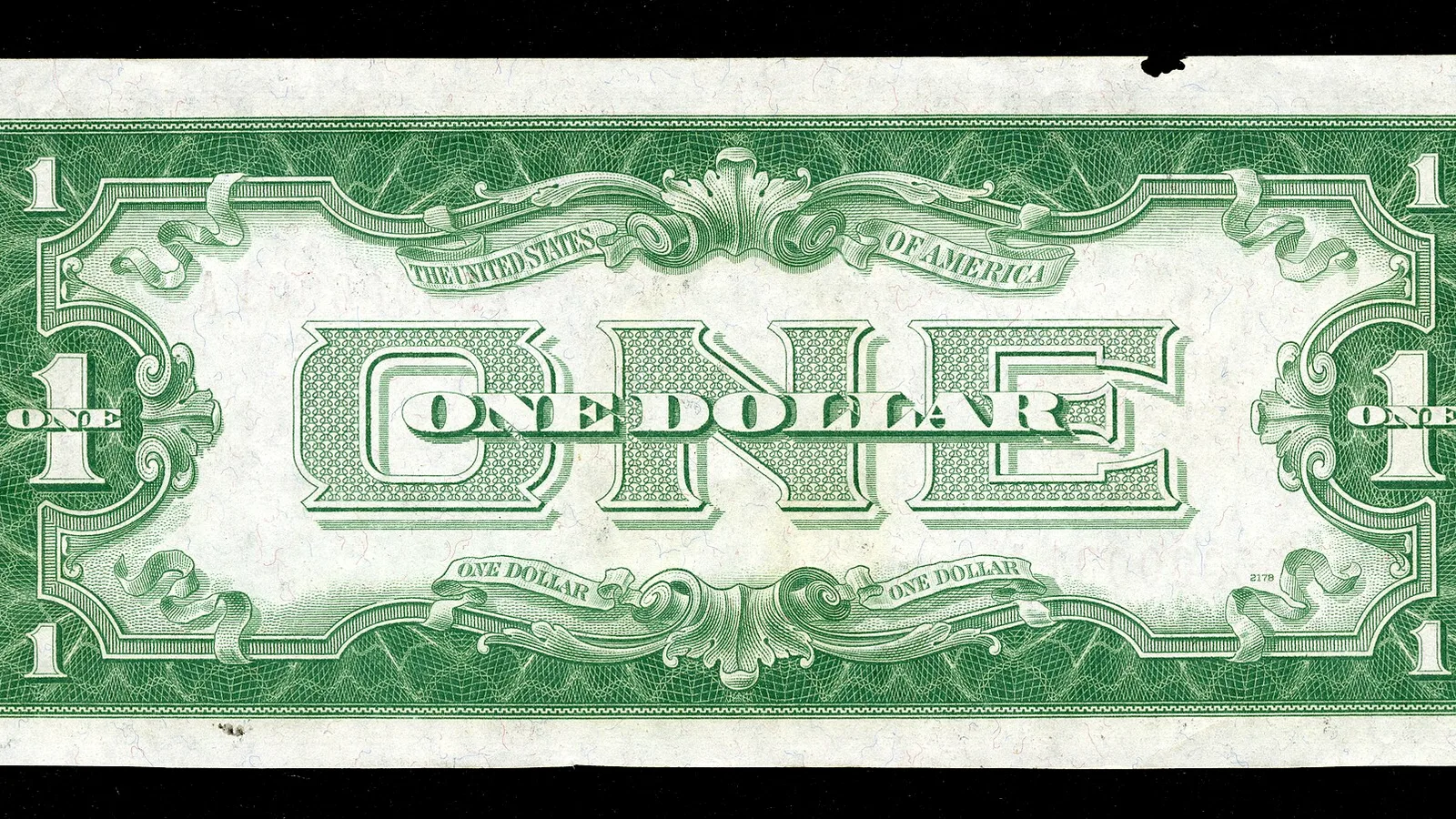 United States Note (One Dollar, reverse)