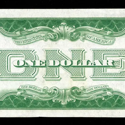 United States Note (One Dollar, reverse)