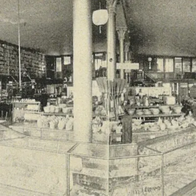 Seattle Hardware Co. interior 1900