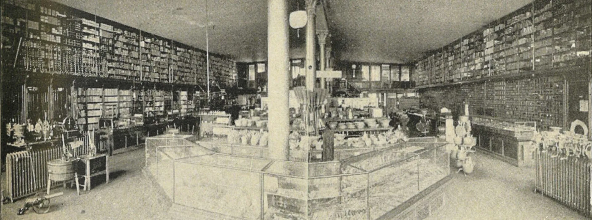 Seattle Hardware Co. interior 1900