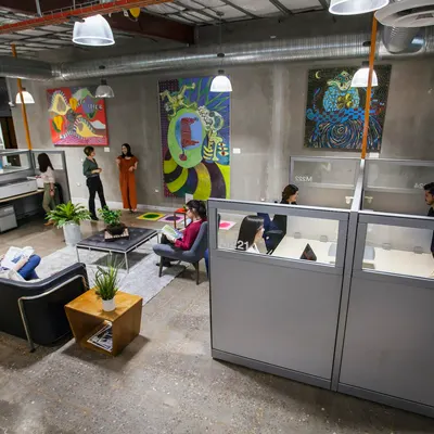 TechnologyHub 2020 Office Space Cubicles